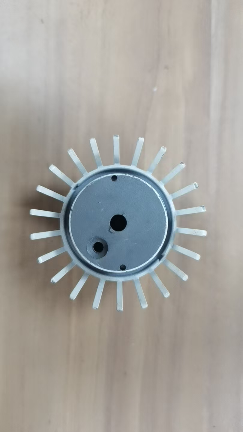 Round LED sunflower heat sink