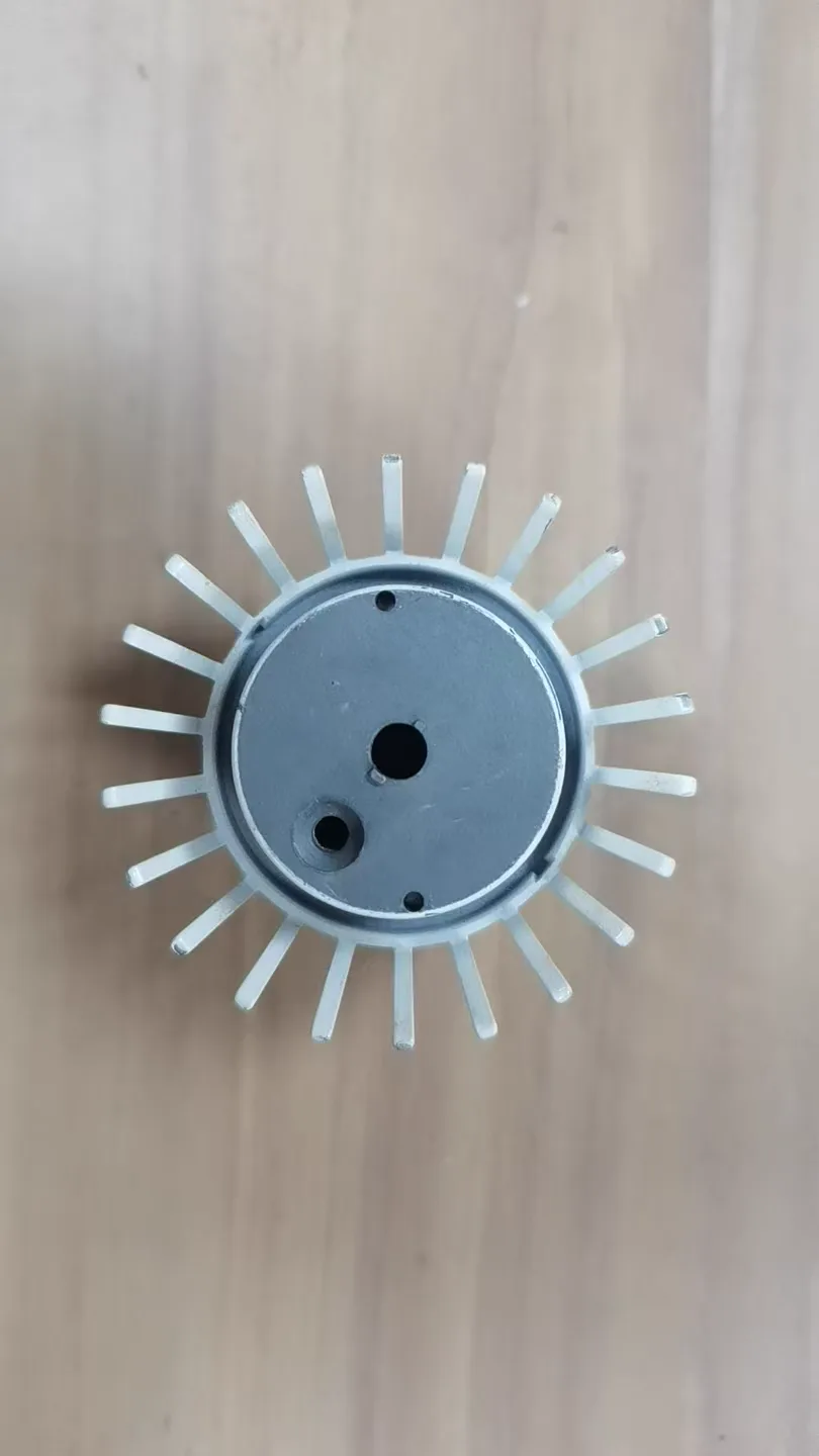 Round LED sunflower heat sink